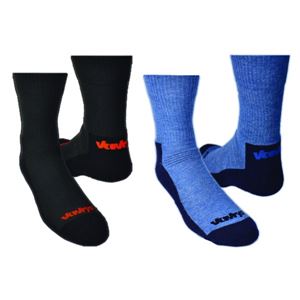 Vavrys Trek CoolMax 2-pack ponožky modrá+černá 37-39