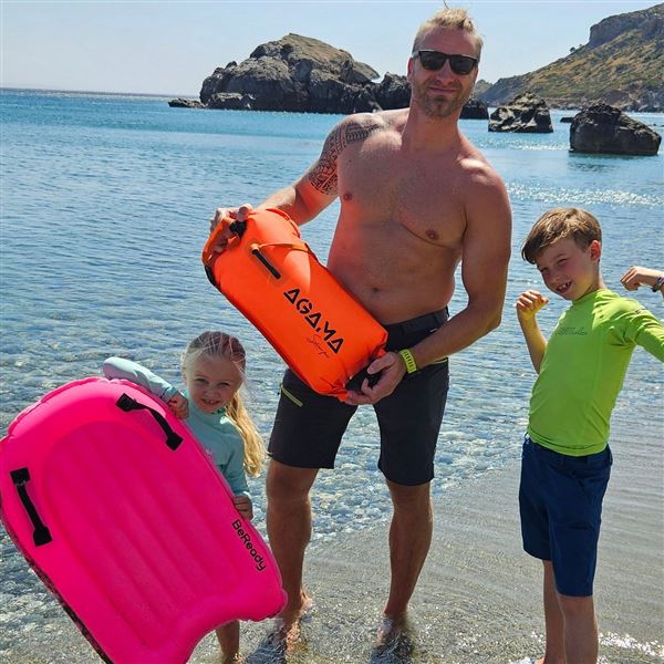 Agama SWIM PRO 28 L plavecká bójka a suchý vak