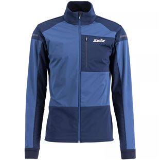 Swix Dynamic Men Jacket; lake blue/dark navy, vel.: L