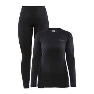 Craft Core Warm Baselayer W set, černá, vel.: S