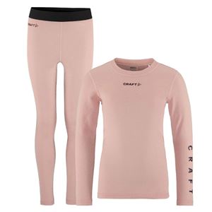 Craft Core Warm Baselayer Junior set  růžová 134/140