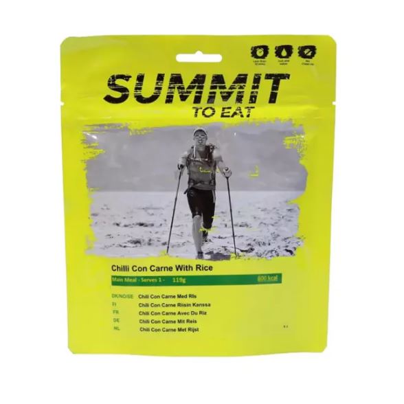 Summit To Eat Chilli con carne s rýží