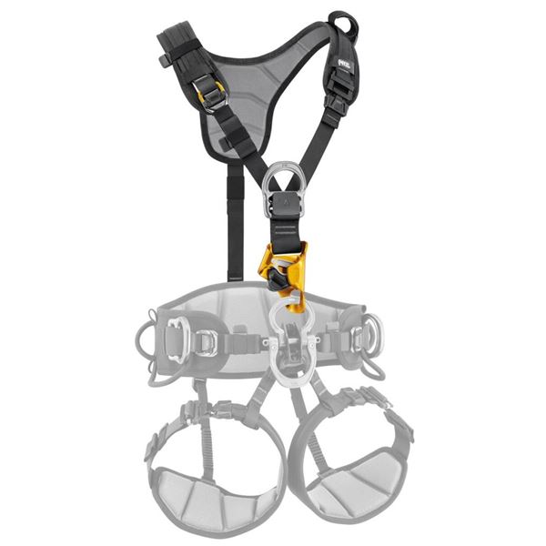 Petzl TOP CROLL hrudní postroj s blokantem CROLL