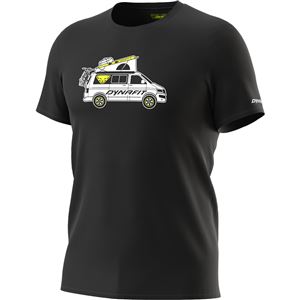 Dynafit Graphic CO M S/S Tee pánské triko Black Out/DYNAVAN L