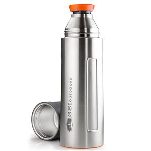 GSI Glacier Stainless Vacuum Bottle termoska stříbrná 1l