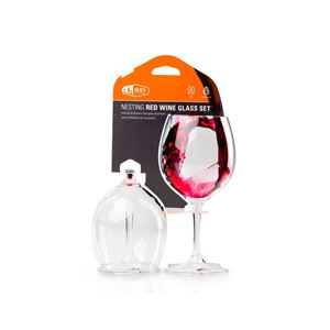 GSI Nesting Red Wine Glass Set sada pohárů na červené víno