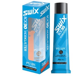 SWIX KX30 ICE - modrý klistr