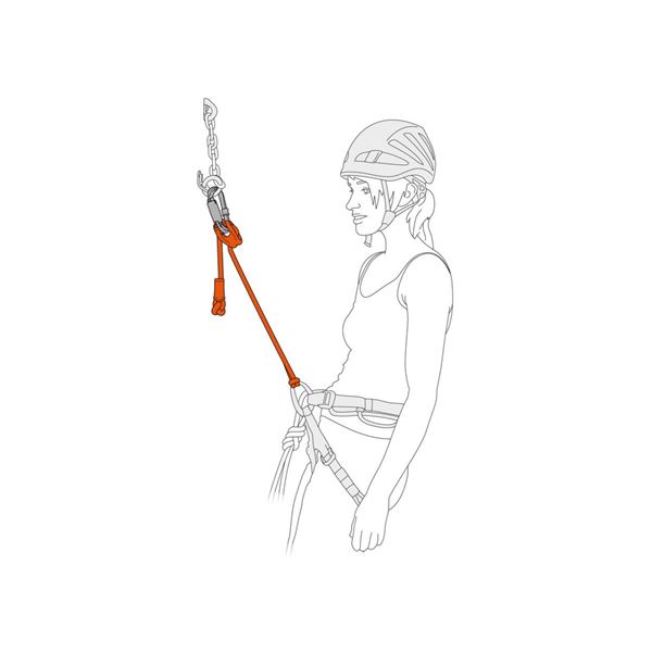 Petzl  Connect Adjust nastavitelná odsedávací smyčka