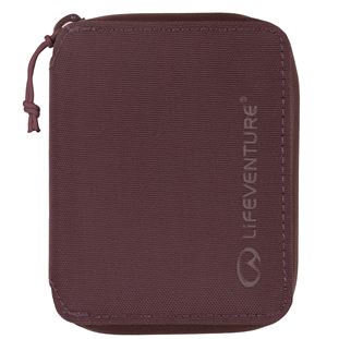 Lifeventure RFiD Bi-Fold Wallet plum