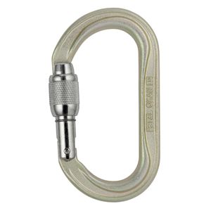 Petzl Oxan Screw-Lock karabina zlatá  