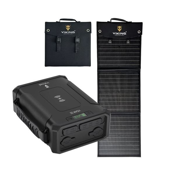 Viking VIDAR III powerbanka a solární panel L60 PD set