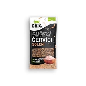 Grig Sušení červíci Solení