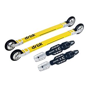 Drlik Skate Composite 3.0 + Rottefella Rollerski kolečkové lyže   38-40