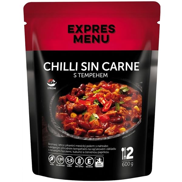 Expres menu Chilli sin carne